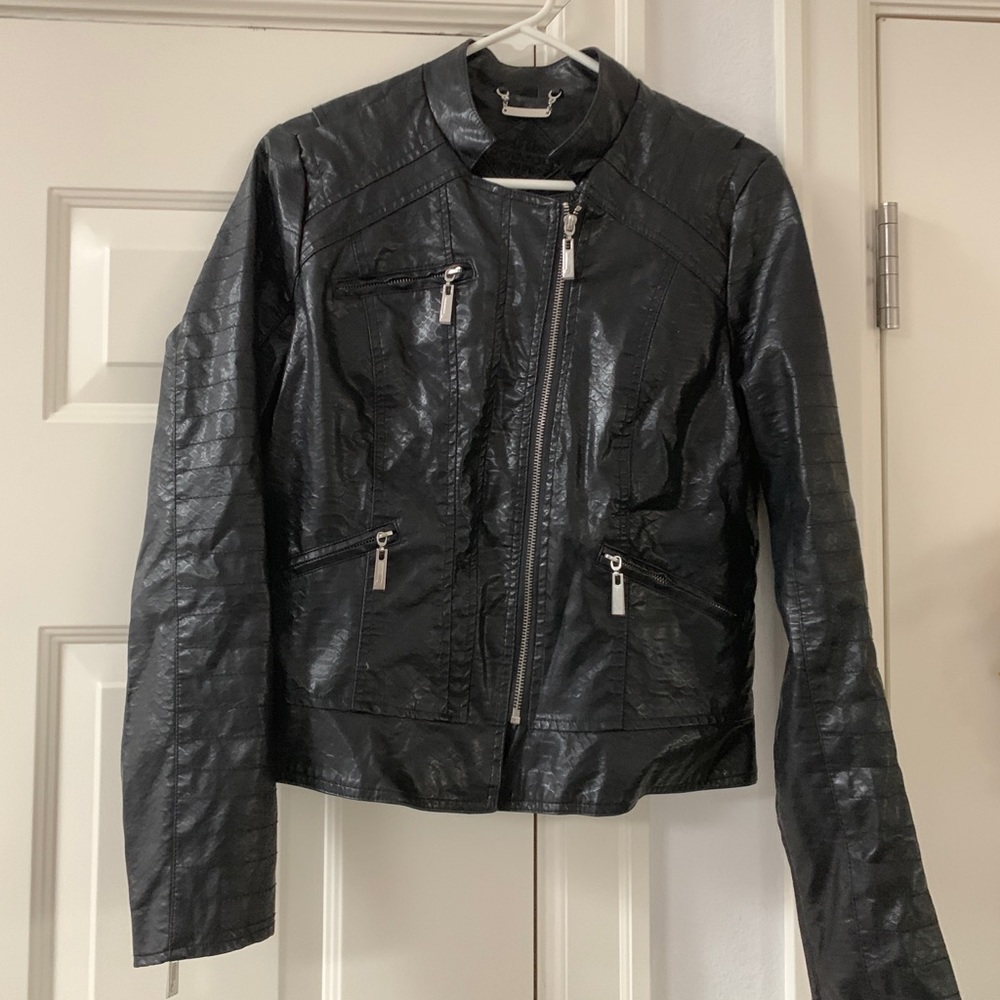 leather jacket